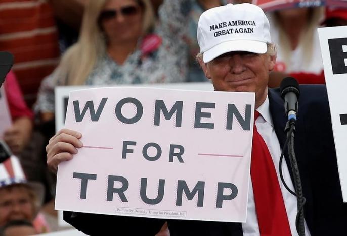 Women for Trump (Florida ottobre 2016). Foto Reuters.